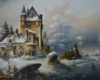 У замёрзшей реки