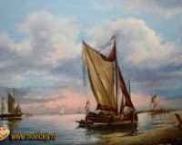 На рейде - в вечерний час.