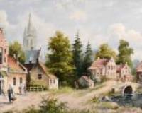 Городок у реки