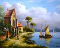The boat to the shore