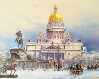Снег в Санкт Петербурге