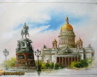 Солнечный день в Петербурге