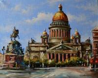 Исаакиевский собор в свете дня