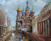 Вид на храм Воскресения Христова
