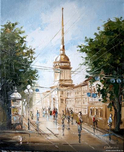 Адмиралтейство и население города