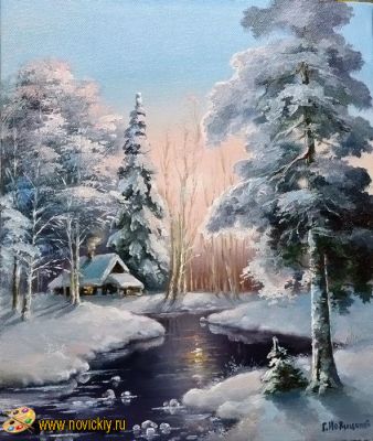 Затерянная в лесу избушка