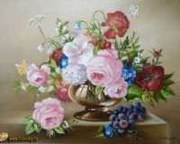 Розы и баочки