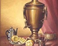 Чай с лимоном