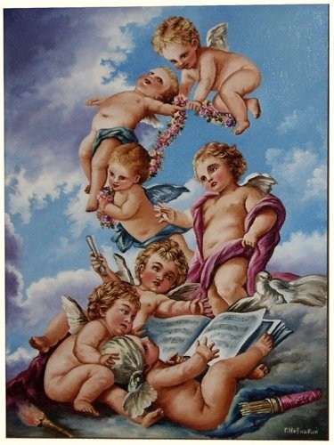 Амурчики играющие